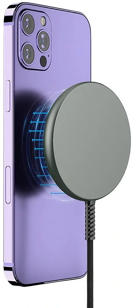 Беспроводное зарядное устройство Wiwu M14 (Black) - 6