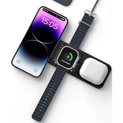 Incarcator fara fir Wiwu W010 (Black) Thumb