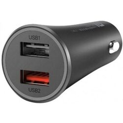 Încărcător auto Xiaomi Mi 37W Dual-Port Car Charger (Black) Thumb