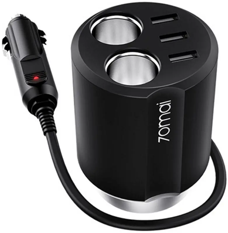 Автомобильное зарядное устройство Xiaomi 70mai Midrive CC04 (Black)