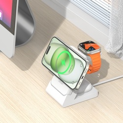 Incarcator fara fir 3in1 XO CX033 (White) Thumb