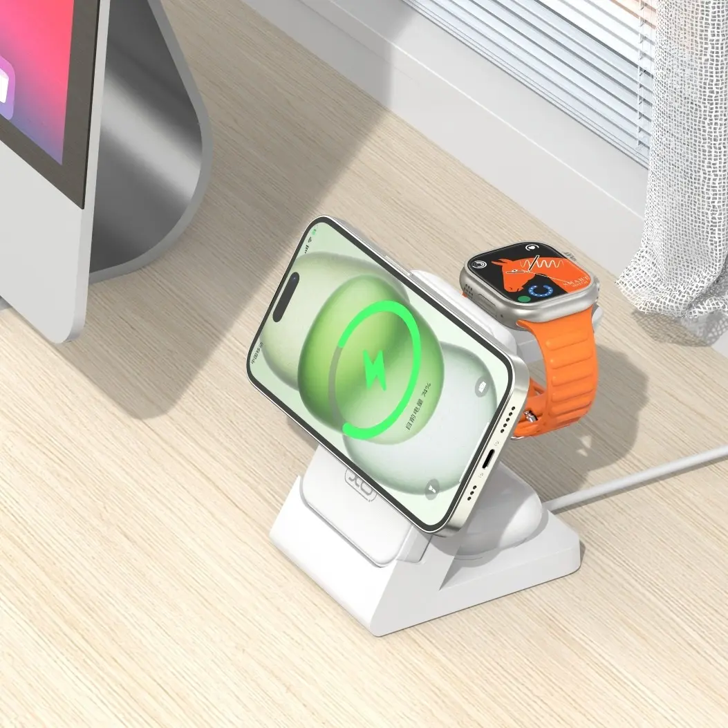 Incarcator fara fir 3in1 XO CX033 (White)