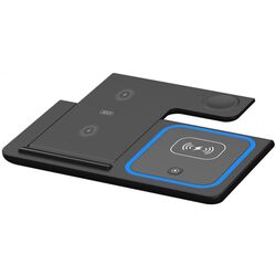 Incarcator wireless 3in1 XO WX023 (Black) Thumb