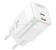 Incarcator XO CE07 35W + cablu USB-C to USB-C (White)