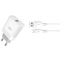 Incarcator XO L63 Standard USB (White)
