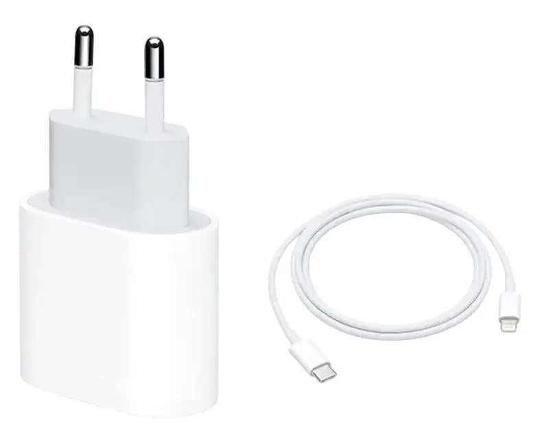 Incarcator XPower 228404 + cablu Type-C to Lightning (White)