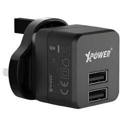 Incarcator XPower 2USB 2.4A (Black)