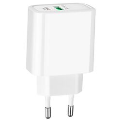 Incarcator XPower PD + USB QC3.0 (White) Thumb