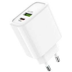 Incarcator XPower PD + USB QC3.0 (White)