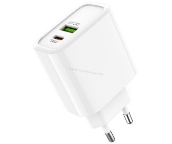 Incarcator XPower PD + USB QC3.0 (White)