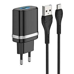 Incarcator Xpower QC3.0 + Micro-USB (Black)