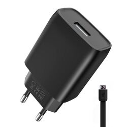 Incarcator Xpower QC3.0 + Micro-USB (Black) Thumb