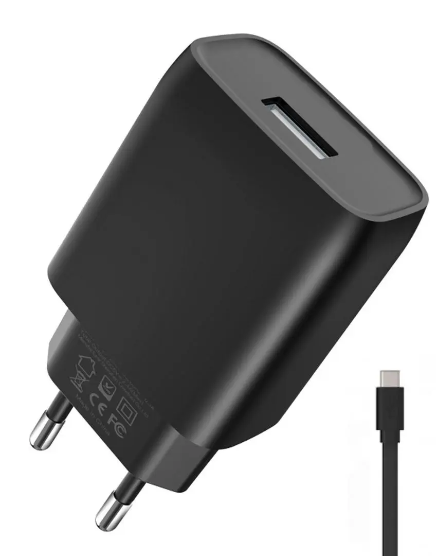 Incarcator XPower QC3.0 + Type-C (Black)