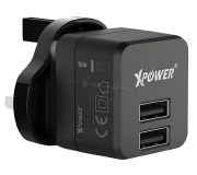 Incarcator XPower travel adapter + Lightning (Black)