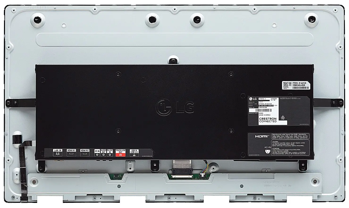 Panou informativ LG 27TNF3K (Silver) - 4