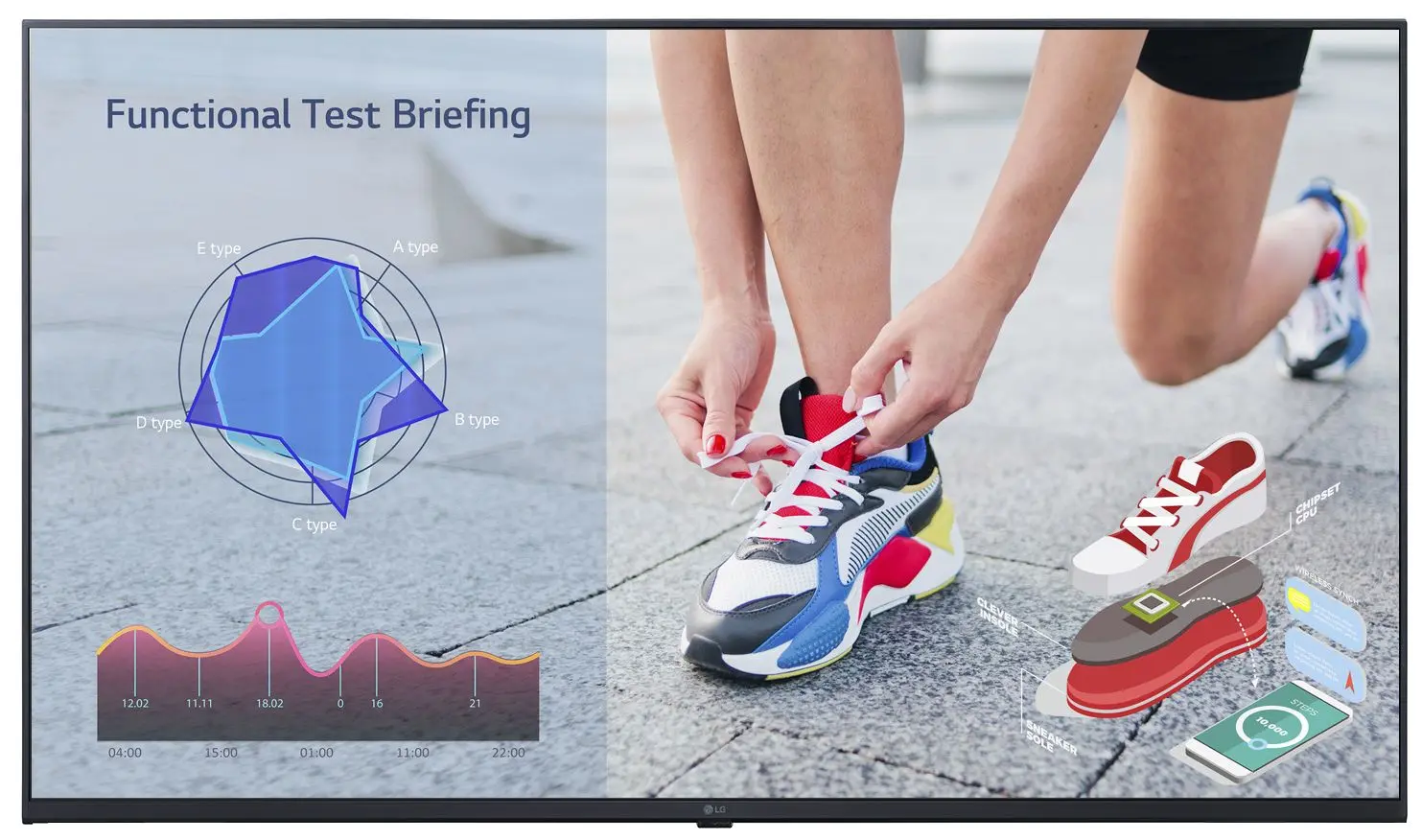 Panou informativ LG LCD 43UL3J-E (Black)