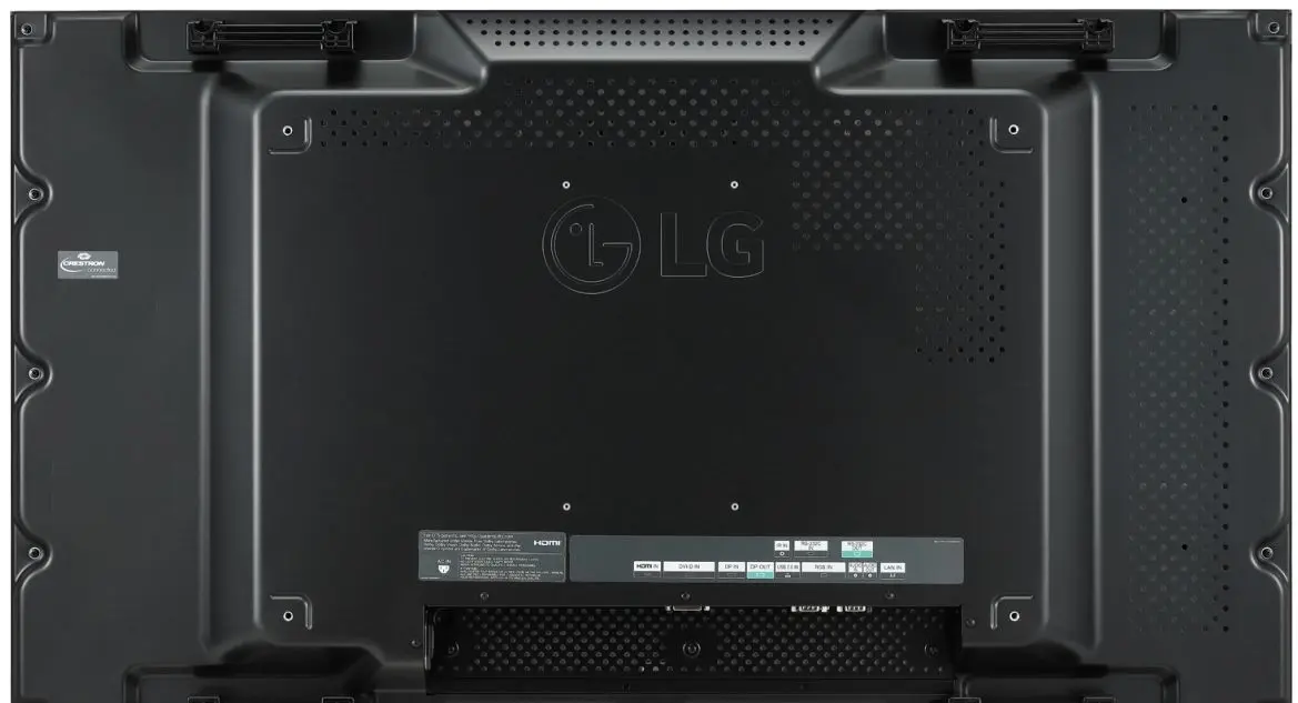 Информационный дисплей с подставкой LG 55VL5F + Vogel's 2x2 (Black)