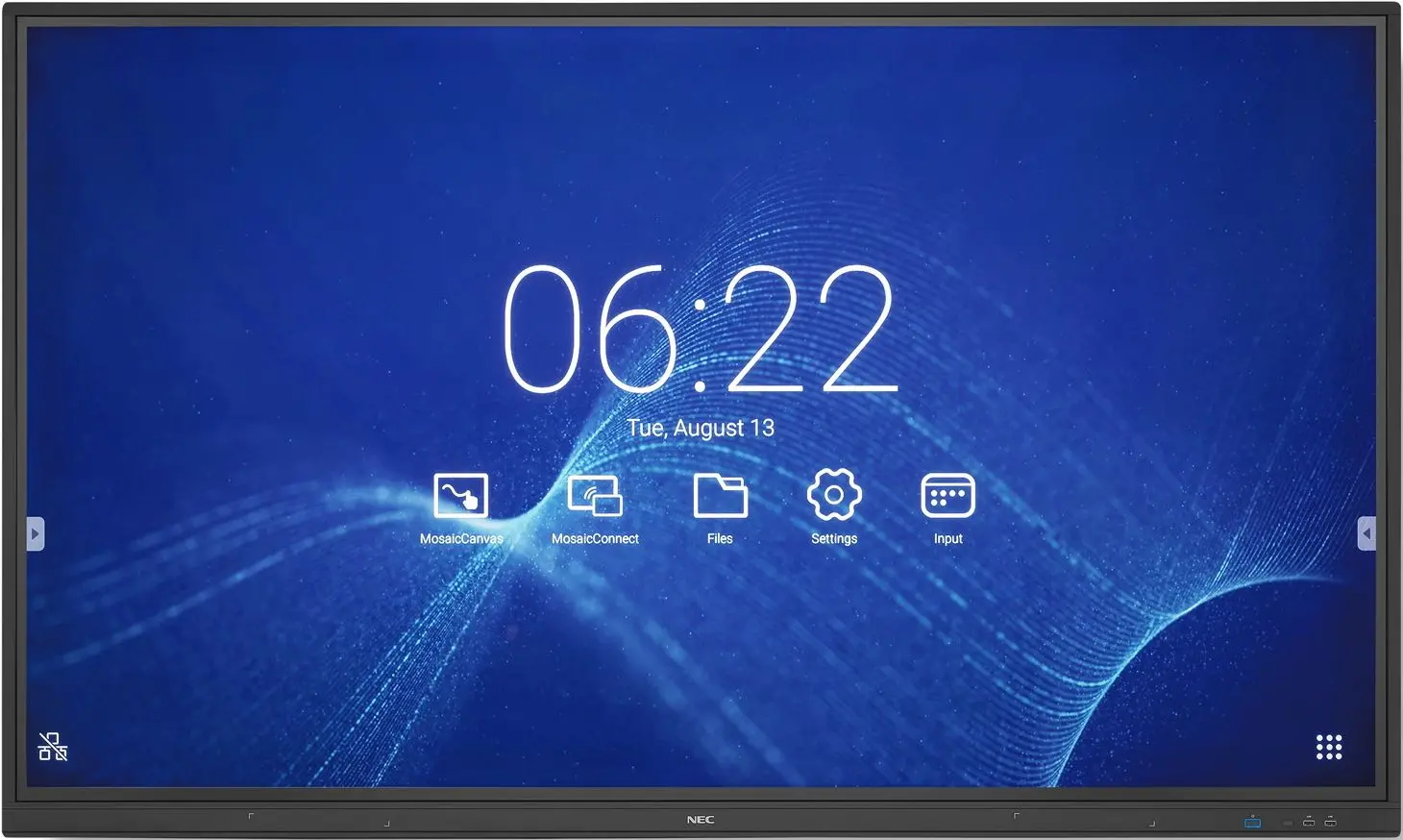 Display interactiv touchscreen NEC 4K UHD MultiSync CB751Q (Black)