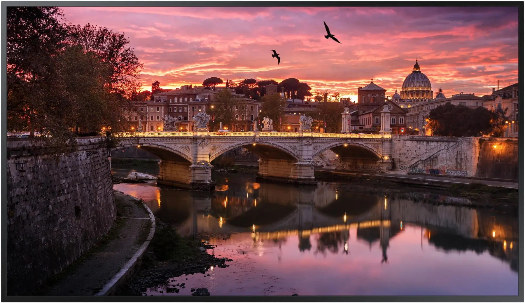 Panou informativ Samsung 43