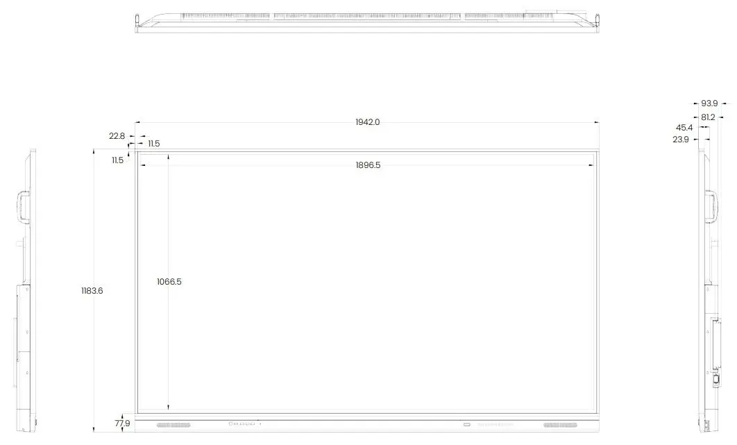 Интерактивный дисплей StarBoard IFPD-YL6X-PRO-86 (Black)