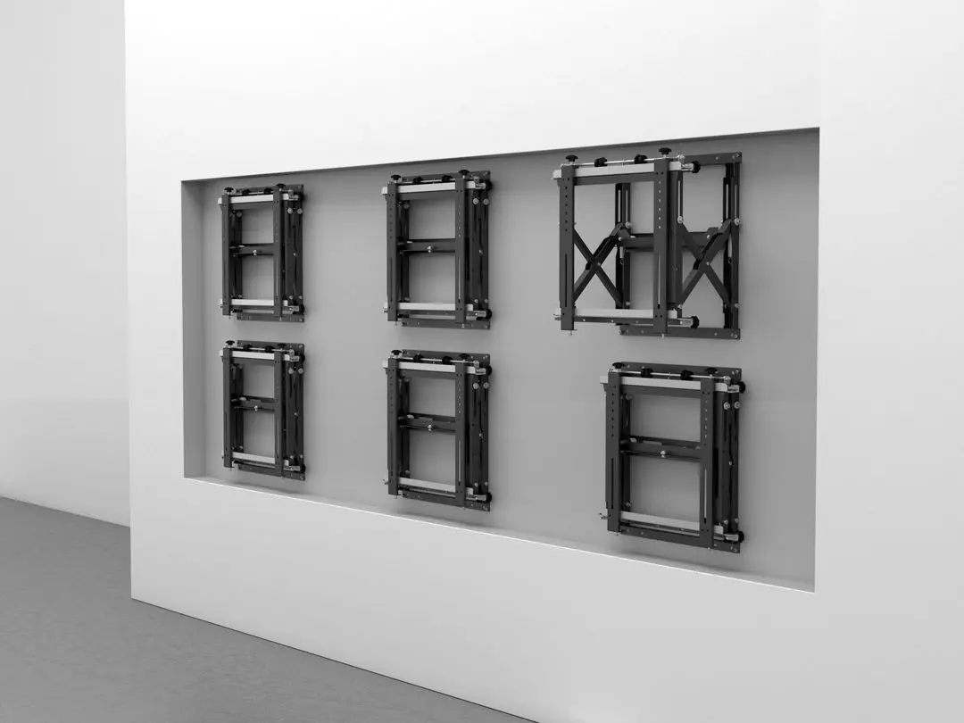 Информационные дисплеи с кронштейном и контроллером Swedx Ultra Matrix + EvoConnect TW14 + Multibrackets 0568 (Black)