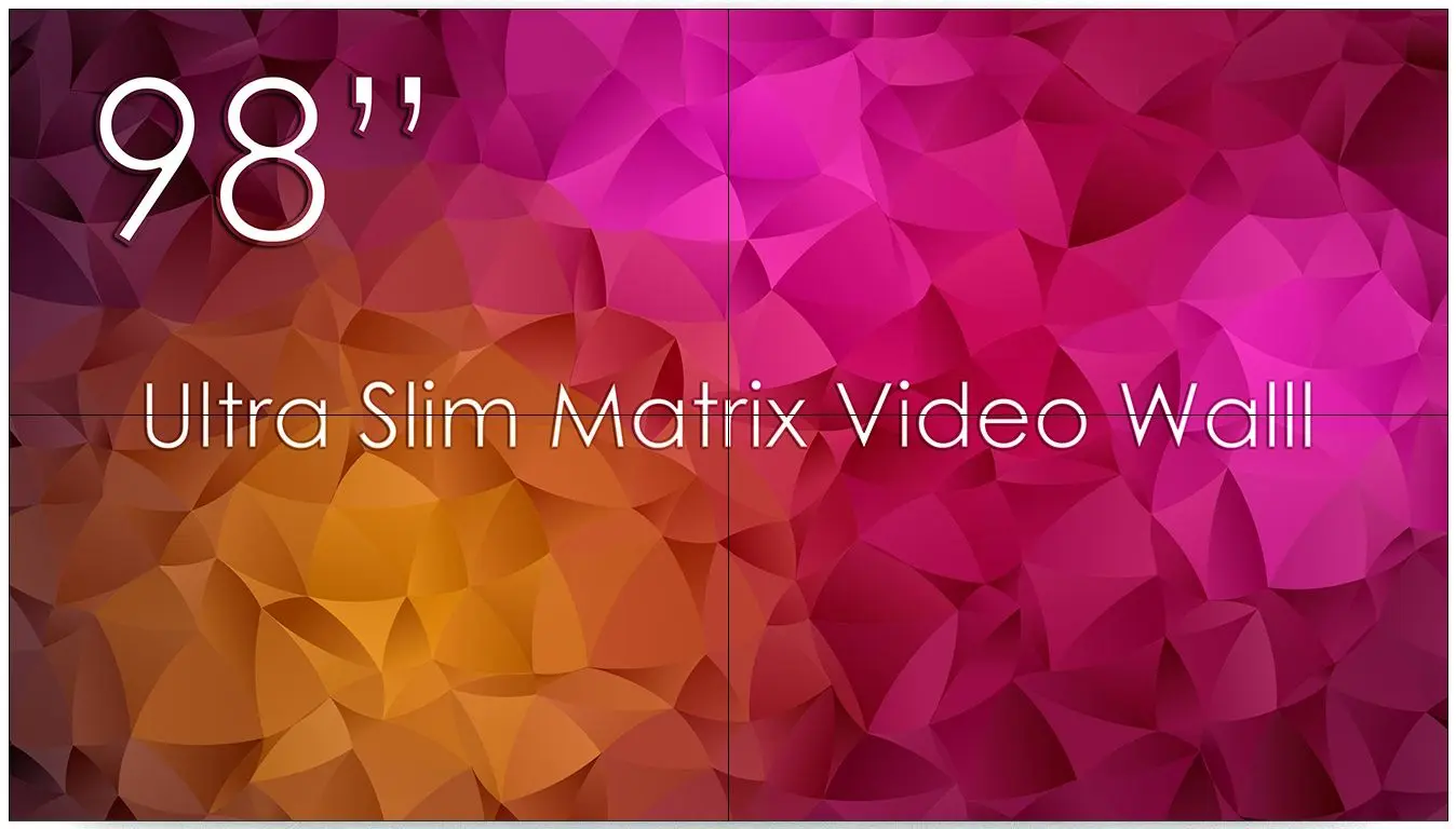 Информационные дисплеи с кронштейном и контроллером Swedx Ultra Matrix + EvoConnect TW14 + Multibrackets 0568 (Black)