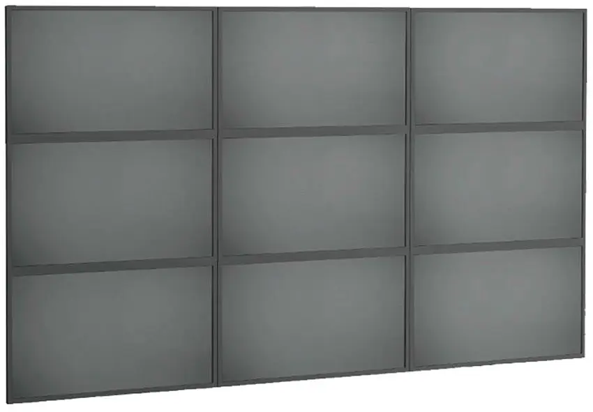 Panouri informative cu suport Swedx UMX-55K8-01 + Vogel's 3x3 (Black)