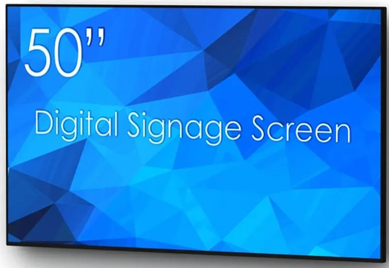 Информационный дисплей с подставкой и контроллером Swedx SDS50K8-01 + TW14 (Black)