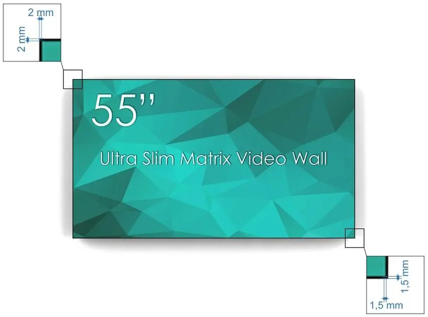 Информационный дисплей с подставкой Swedx UMX-55K8-01 (Black)