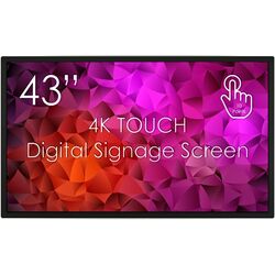 Информационный дисплей Swedx 4K UHD SDST43K8-01 (Black) Thumb