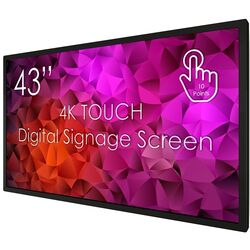 Информационный дисплей Swedx 4K UHD SDST43K8-01 (Black) Thumb