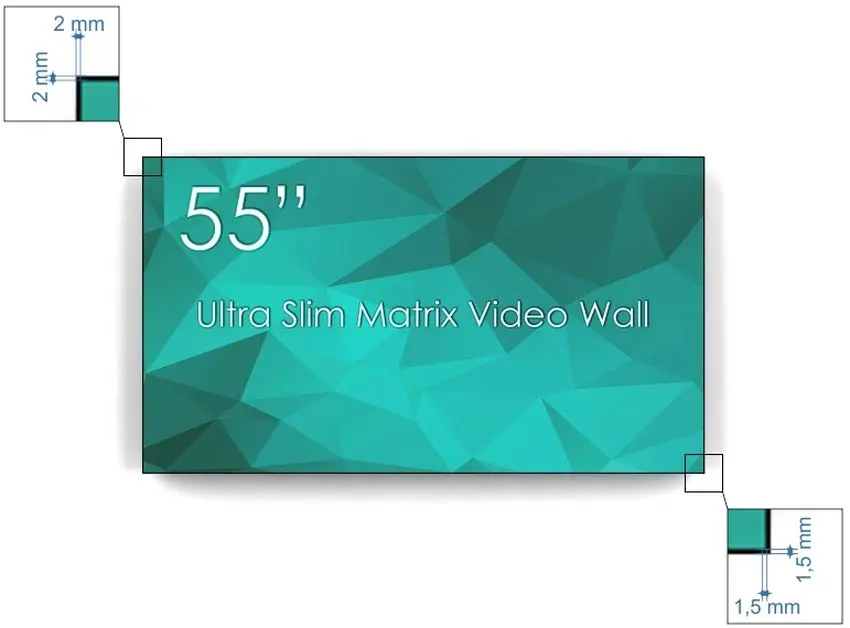 Информационный дисплей Swedx FHD UMX-55K8-01 (Black)