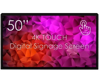 Интерактивный сенсорный дисплей Swedx 4K UHD SDST50K8-01 (Black)