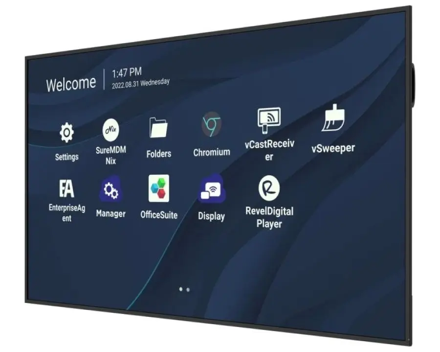 Информационный дисплей Viewsonic CDE8630 (Black)