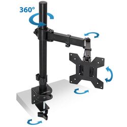 Кронштейн для монитора Esperanza Horkos ERW017 (Black) Thumb