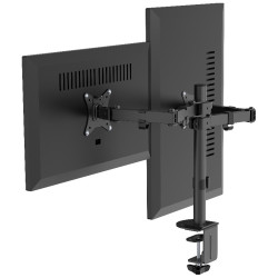 Suport pentru monitoare Gembird MA-D2-03 (Black) Thumb