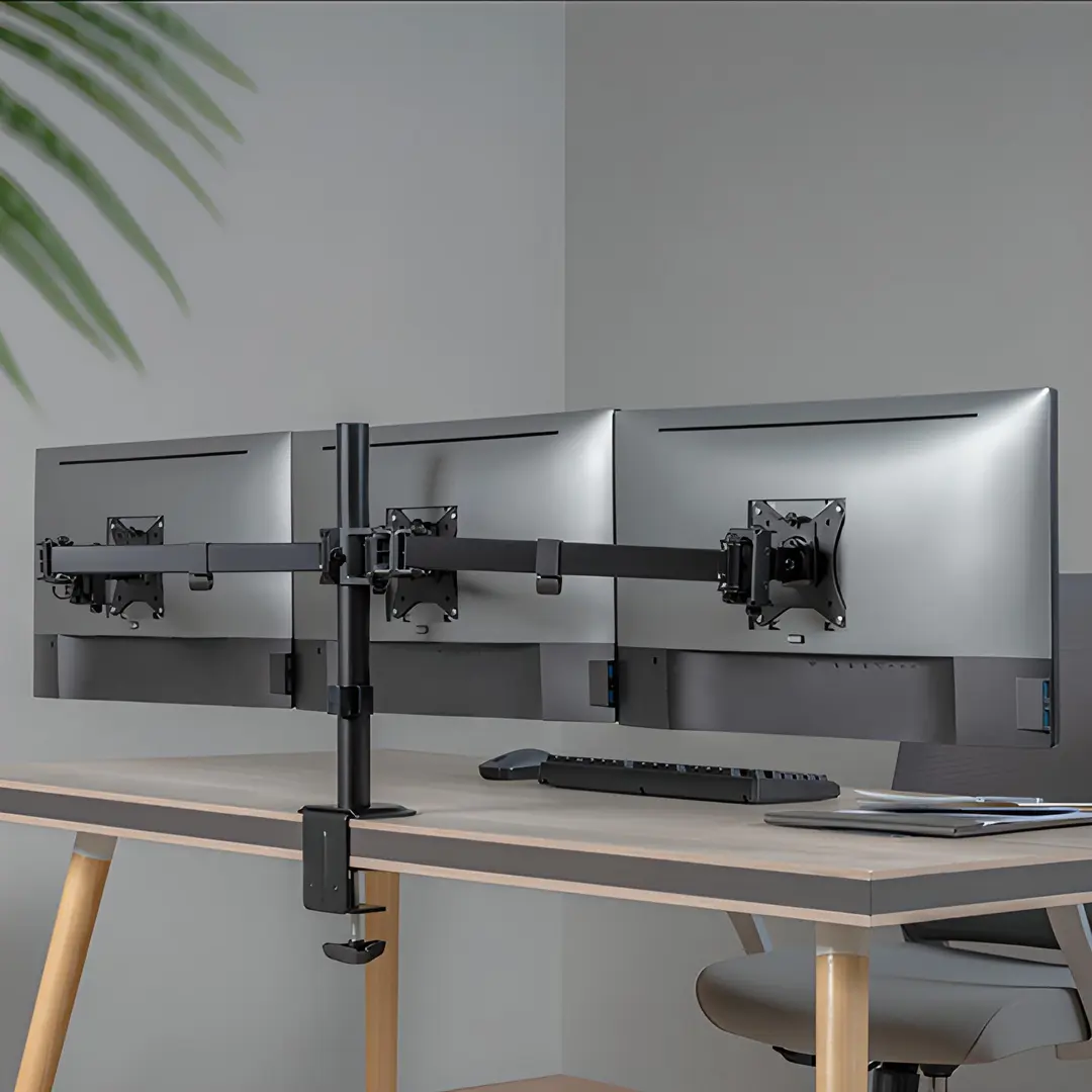 Кронштейн для мониторов Gembird MA-D3-01 (Black)