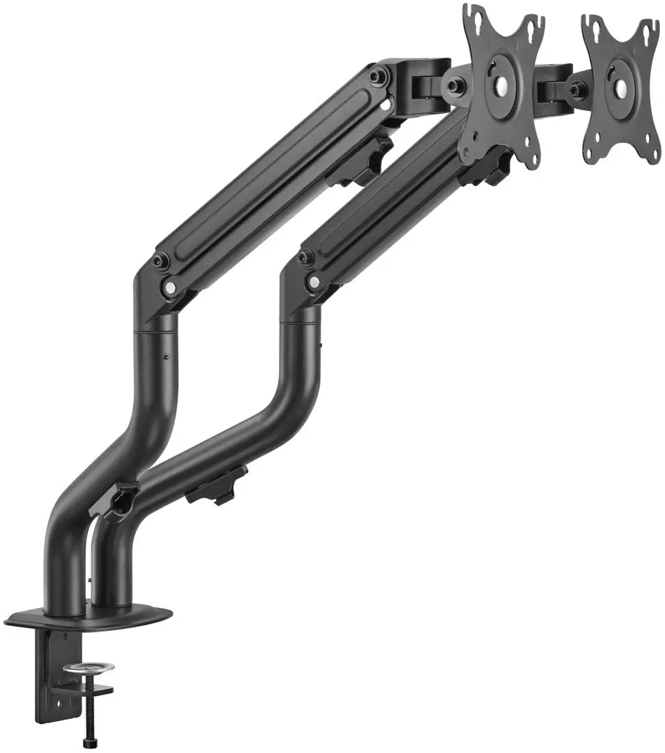 Кронштейн для мониторов Gembird MA-DA2-02 17-32 (Black)