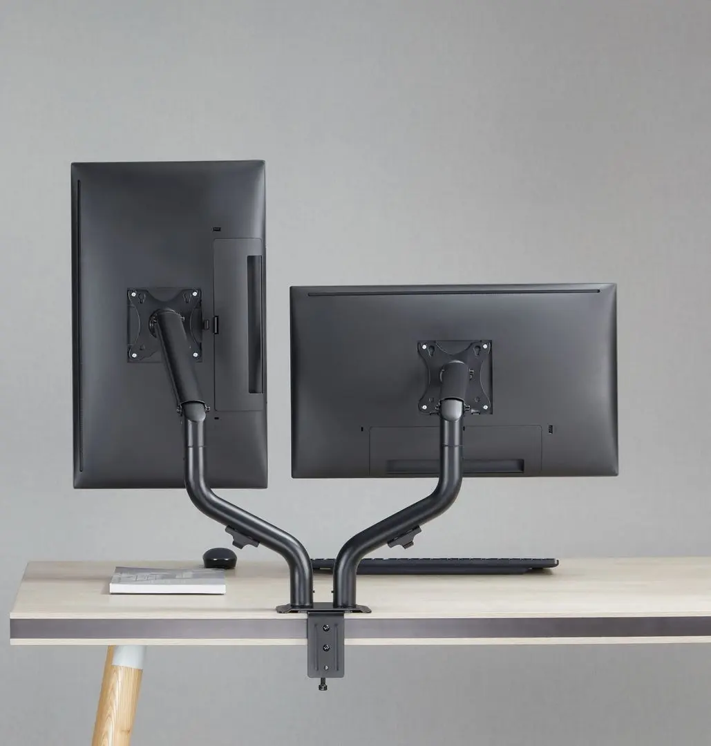 Кронштейн для мониторов Gembird MA-DA2-02 17-32 (Black)