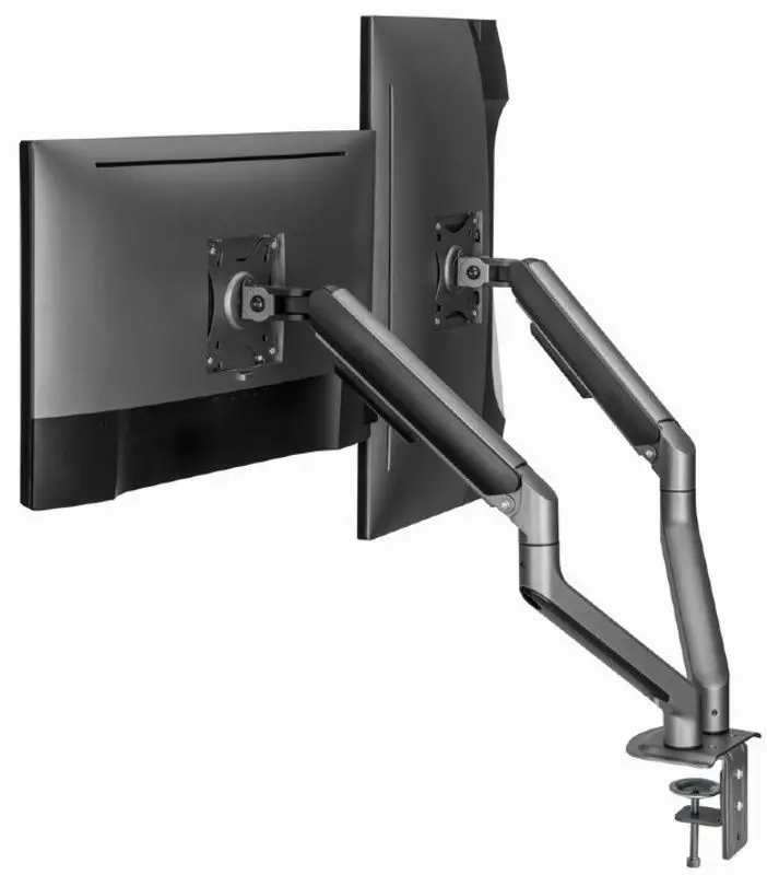 Suport pentru monitoare Gembird MA-DA2-05 (Space Grey)