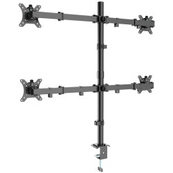 Suport pentru monitoare Gembrid MA-D4-01 (Black) Thumb