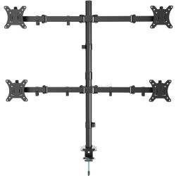 Suport pentru monitoare Gembrid MA-D4-01 (Black)