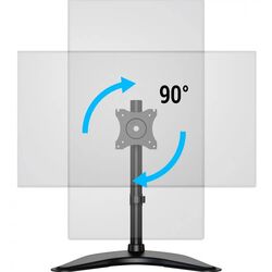 Кронштейн для монитора Multibrackets 3323 15''-27'' (Black) Thumb