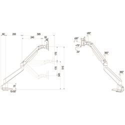 Кронштейн для монитора Multibrackets MB-5624 (Silver) Thumb
