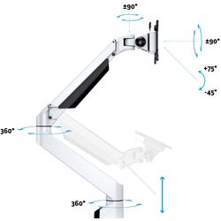 Кронштейн для мониторов Multibrackets MB-5617 (Silver) Thumb