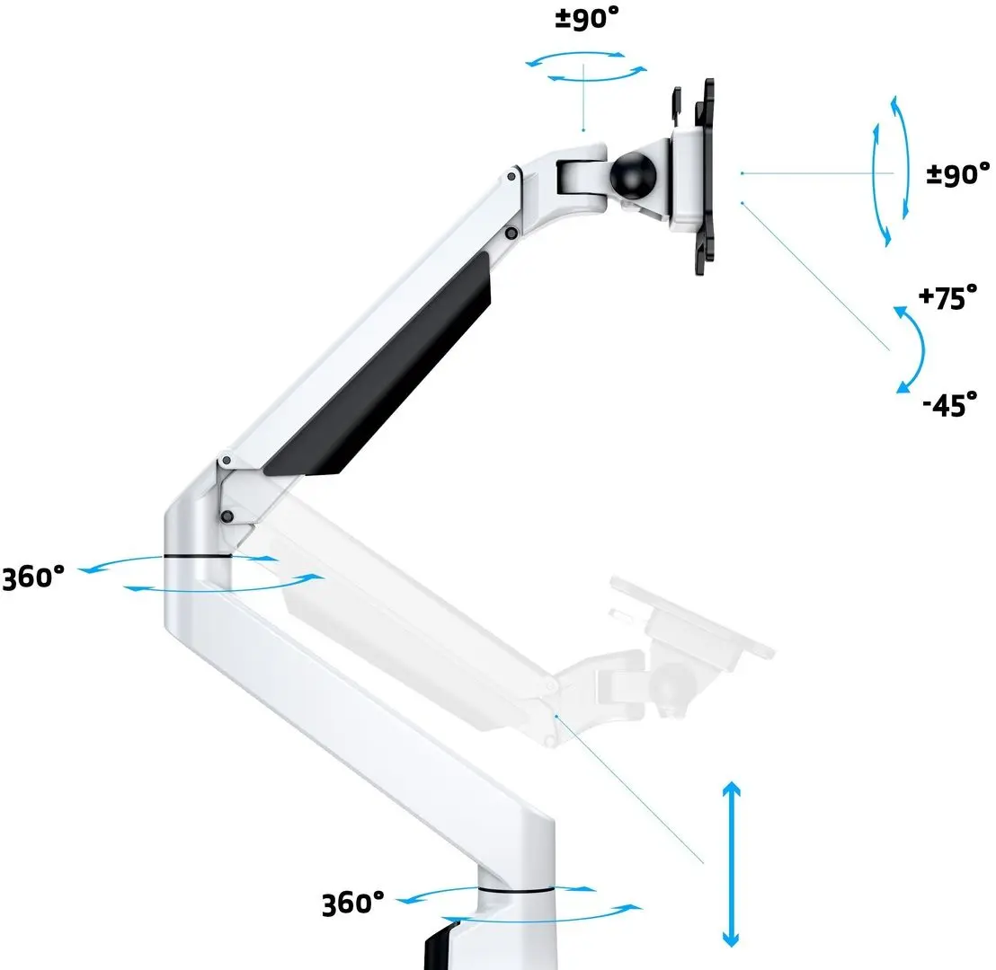 Кронштейн для мониторов Multibrackets MB-5617 (Silver)