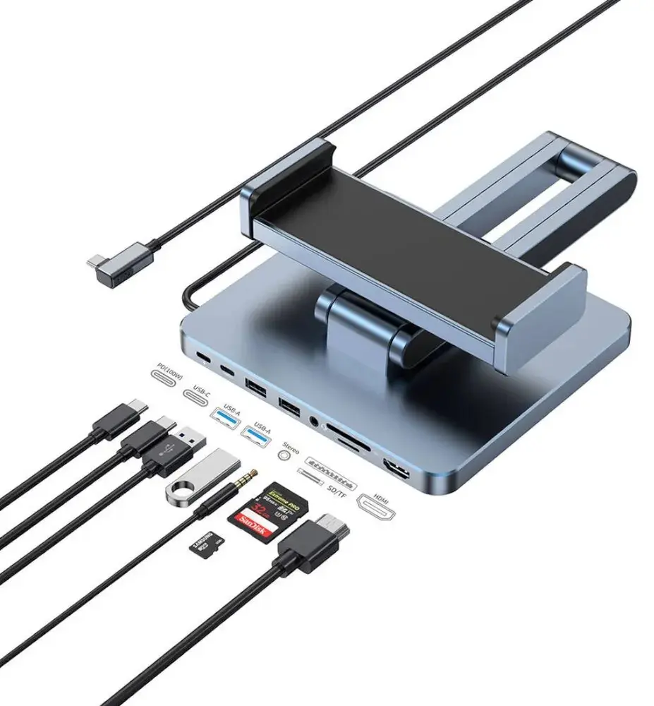 Кронштейн для планшета 8in1 Wiwu AH801 (Space Grey)