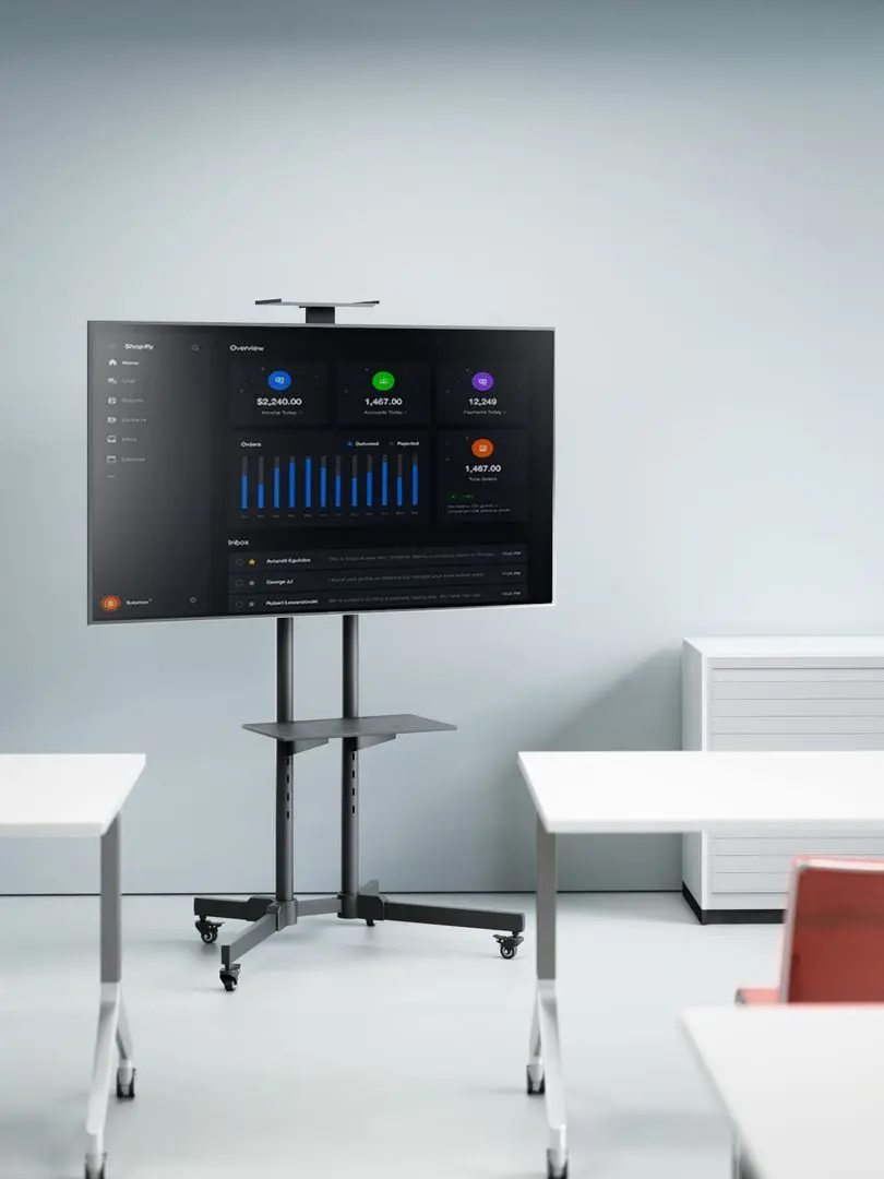 Мобильная подставка для телевизора Akai ST3770 (Black) - 4