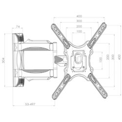 Кронштейн для телевизора Art AR-78 23