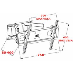 Кронштейн для телевизора Art AR-52 30 Thumb